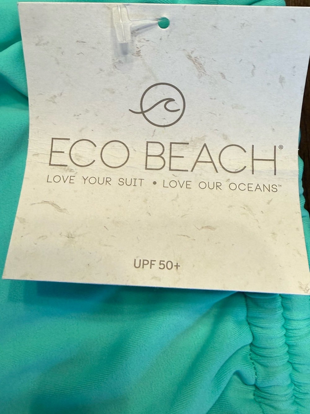 NWT Women’s Turquoise Swim boy shorts Eco Swim - Picture 3 of 5